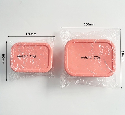 Conservadora de frescura Bolsa de almacenamiento sellada de silicona de grado alimenticio BPA Free Kids Bento Box