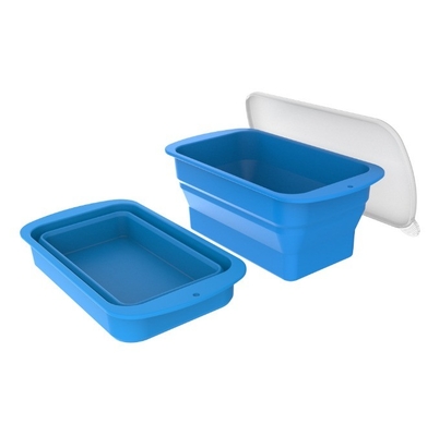 En el caso de los productos de construcción de pisos, se utilizará el molde de bloque de hielo de silicona reutilizable para bloques extra grandes.