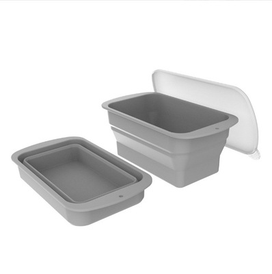 En el caso de los productos de construcción de pisos, se utilizará el molde de bloque de hielo de silicona reutilizable para bloques extra grandes.