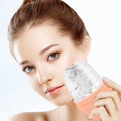 Herramientas de cuidado de la piel facial de silicona de contorno de masaje Roller de hielo Globos de bola para la cara