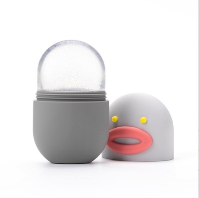 Cubo de rodaje de hielo de silicona refrigeración masaje facial bolas de hielo para moho facial