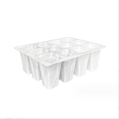 Tableros de silicona de plástico reutilizables para la germinación de macetas de flores ecológicas