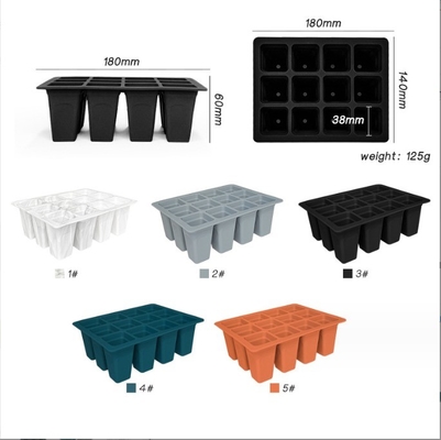 Tableros de silicona de plástico reutilizables para la germinación de macetas de flores ecológicas