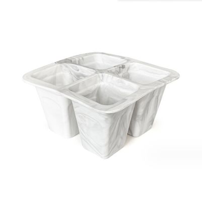 Tray de flores para semillas reutilizables sin revestimiento de silicona para plantas de vivero