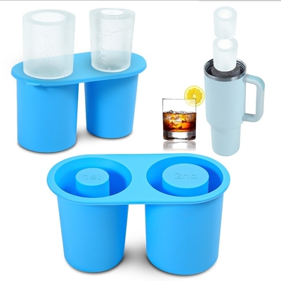 Cubo de hielo de silicona de verano haciendo moldes para la taza Stanli Hecho de silicona de grado 100% alimenticio