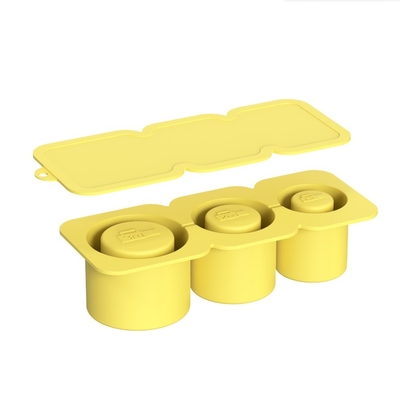 Fabricante de hielo de silicona con tapa para 3 moldes de hielo de cilindro hueco Sostenible y de Stanley