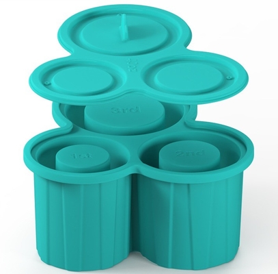 Conveniente máquina para hacer hielo de cilindro hueco para 20-40 onzas Tazas de tumbler Material de silicona