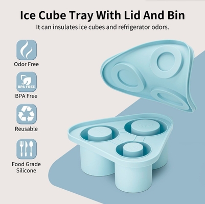 Envases de helado de molde de silicona para la taza de tumbler accesorios de cocina de la barra fabricantes de helados