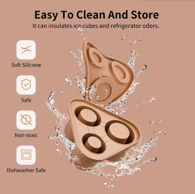 Accesorios de cocina de silicona de grado 100% alimenticio para fabricantes de helados con taza de tumbler