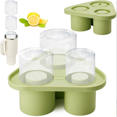 Envases de helado de molde de silicona para la taza de tumbler accesorios de cocina de la barra fabricantes de helados